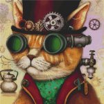 (image for) Steampunk Cat
